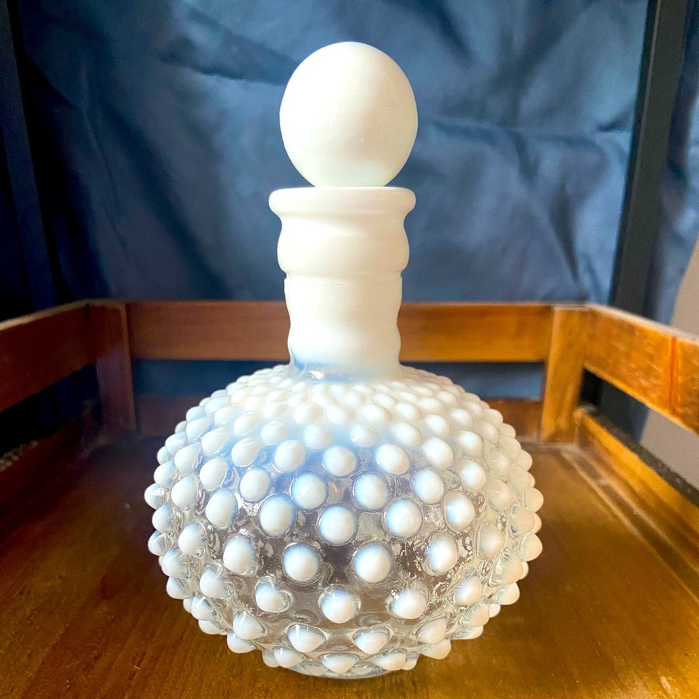 Fenton perfume bottle .